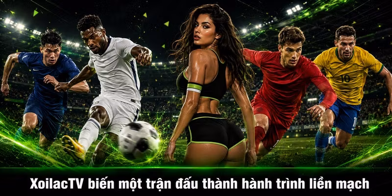 XoilacTV biến một trận đấu thành hành trình liền mạch