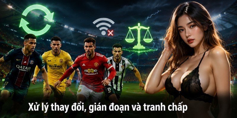 Xử lý thay đổi, gián đoạn và tranh chấp