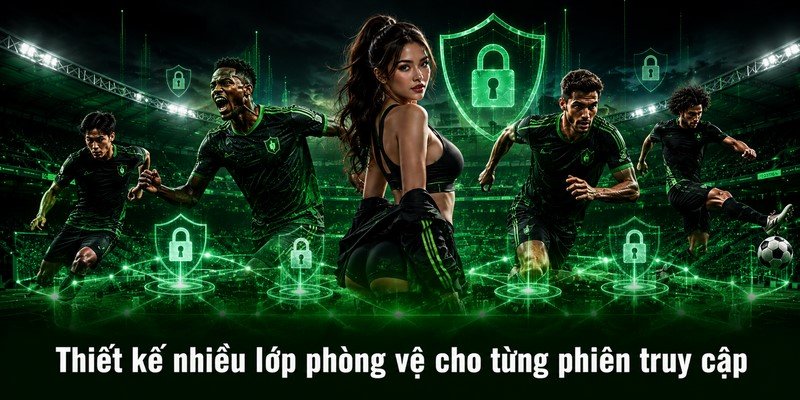 Thiết kế nhiều lớp phòng vệ cho từng phiên truy cập