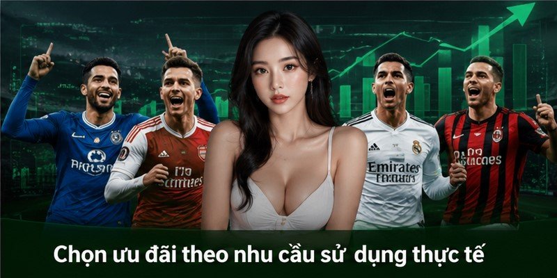 Chọn ưu đãi theo nhu cầu sử dụng thực tế