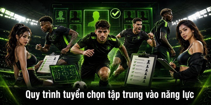 Quy trình tuyển chọn tập trung vào năng lực