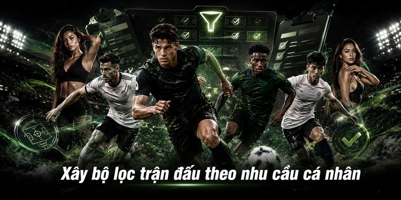 Xây bộ lọc trận đấu theo nhu cầu cá nhân