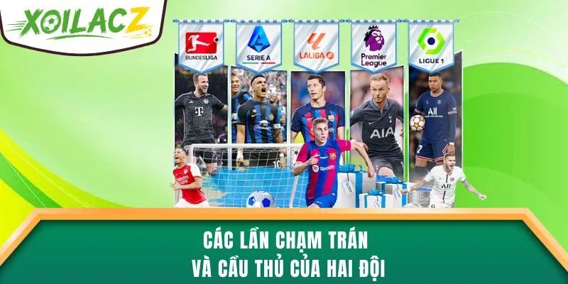 Các lần chạm trán và cầu thủ của hai đội